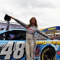 Rachel Rupert Miss Coors Light showing how to fly to win the pole.jpg