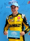 Christopher Bell - pole award - Hollywood Cassino 400